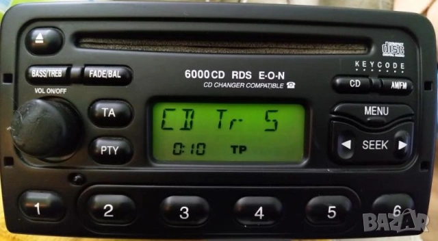 Ford 6000CD Оригинално радио/CD (Focus, Transit), снимка 3 - Аксесоари и консумативи - 53065795