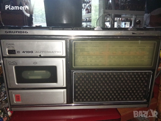 Радиокасетофон Грундиг С 4100, снимка 1