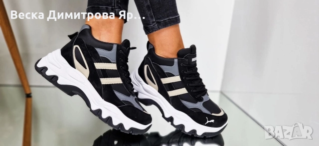 Дамски зимни обувки с дебел пух , снимка 18 - Дамски боти - 52024818