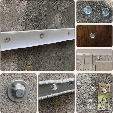 НОВ Пистолет за забиване на пирони със заряд в дърво, метал и бетон Пълен комплект + опция за пирони, снимка 12 - Други инструменти - 54017847