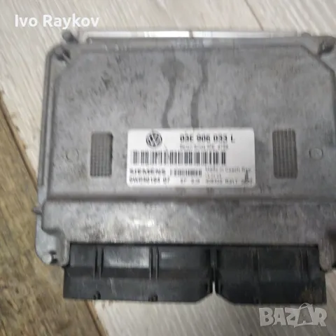  Моторен компютър ECU VW Polo (2001-2009г.) 03E 906 033 L , 03E906033L , 5WP40194 07 / 5WP4019407 , снимка 1 - Части - 48994531