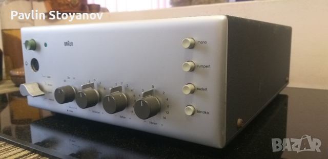 Усилвател Braun CSV-300 от 1970, снимка 4 - Ресийвъри, усилватели, смесителни пултове - 33537264