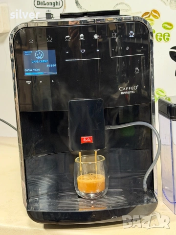 Кафемашина кафе автомат melitta caffeo barista с гаранция, снимка 3 - Кафемашини - 53208405