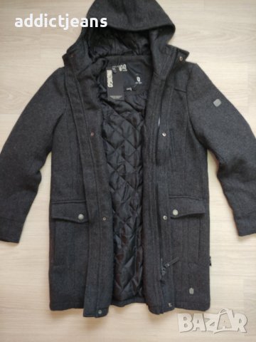 Мъжко зимно палто Indigo Jeans размер L, снимка 2 - Палта - 38965654