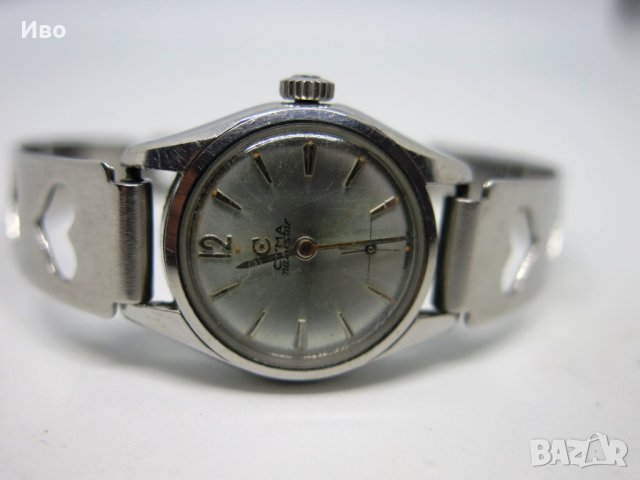 Дамски механичен ретро часовник Cyma Navystar Cymaflex 2-2768, снимка 7 - Дамски - 44496558