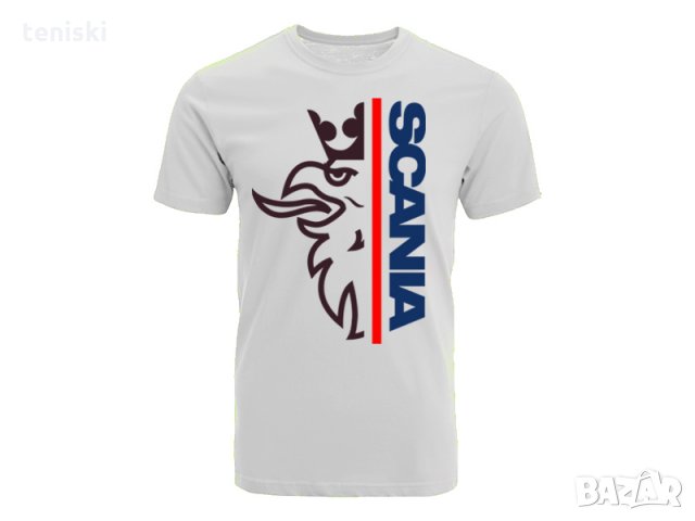 Тениски Scania Скания Модели,цветове и размери , снимка 4 - Тениски - 35612615