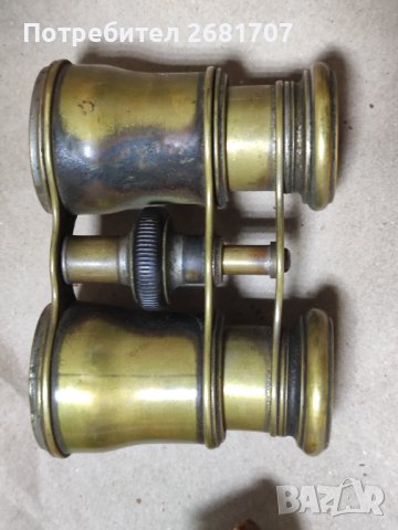 Стар военен бинокъл , снимка 2 - Антикварни и старинни предмети - 40411940