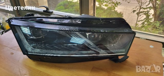 Десен фар Фарове Skoda Octavia 4 LED desen far Farove Шкода октавия 4 145100076100 5E4941018A, снимка 6 - Части - 42370120