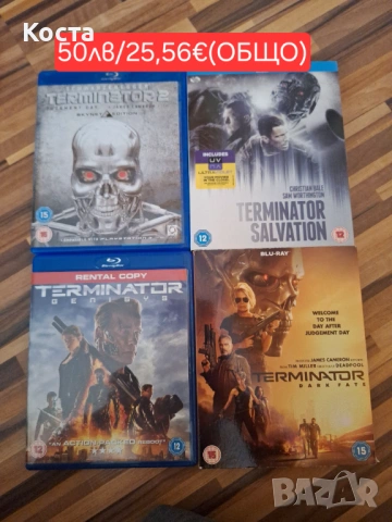 Blu-ray филми(Alien, Terminator и Predator), снимка 3 - Blu-Ray филми - 53243188