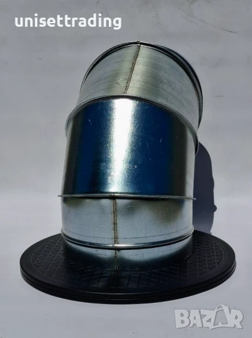 Коляно за аспирация ф250 поцинковано , снимка 2 - Други машини и части - 37992709