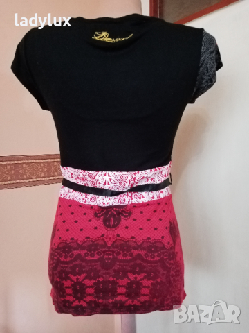 Desigual, Оригинална, Размер S. Код 1709, снимка 5 - Тениски - 36572260