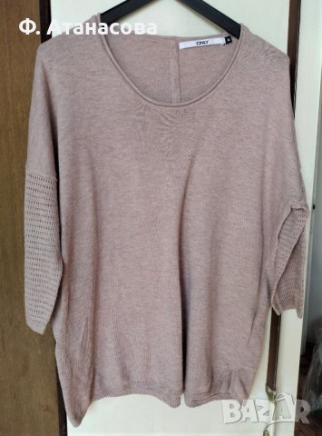 Красиво марково пуловерче Only, памук, вискоза, размер М, снимка 1 - Блузи с дълъг ръкав и пуловери - 38548774