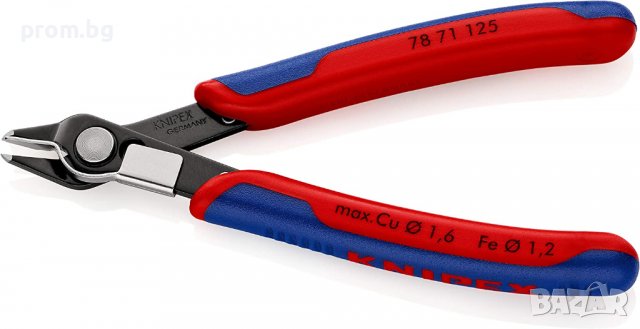 Knipex електричарски клещи, странични резачки 7871125 мм, Германия, снимка 2 - Клещи - 38492566