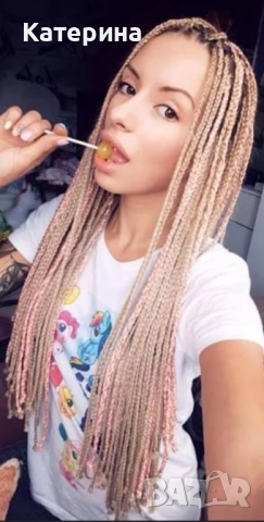 Правя плитки с видлон и канекалон, снимка 17 - Фризьорски услуги - 51750571