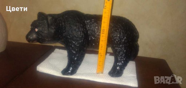 Керамична фигурка- мечка, снимка 3 - Антикварни и старинни предмети - 29871052