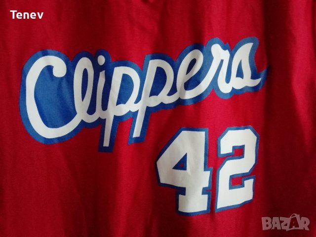 NBA Los Angeles Clippers #42 Elton Brand Basketball потник баскетболен, снимка 4 - Тениски - 37916386