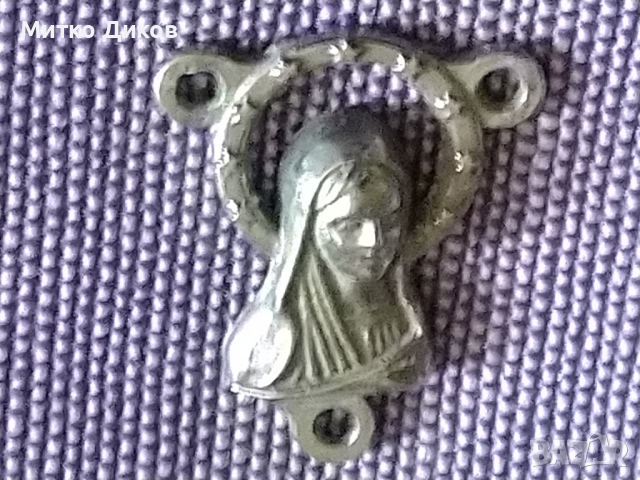 Мария Розари мадона и Йосиф бебетата на Исус брошка