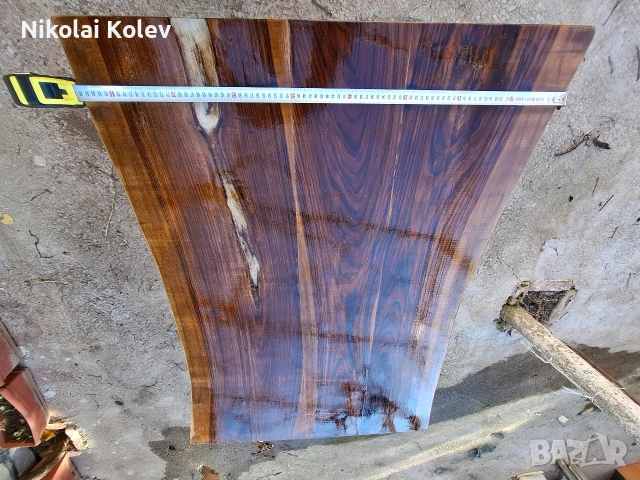 Холна маса от масив орех, снимка 12 - Маси - 52937404