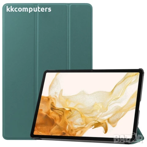 Samsung Galaxy Tab S9+ SM-X816 Кожен Калъф и Протектор, снимка 3 - Калъфи, кейсове - 51125787
