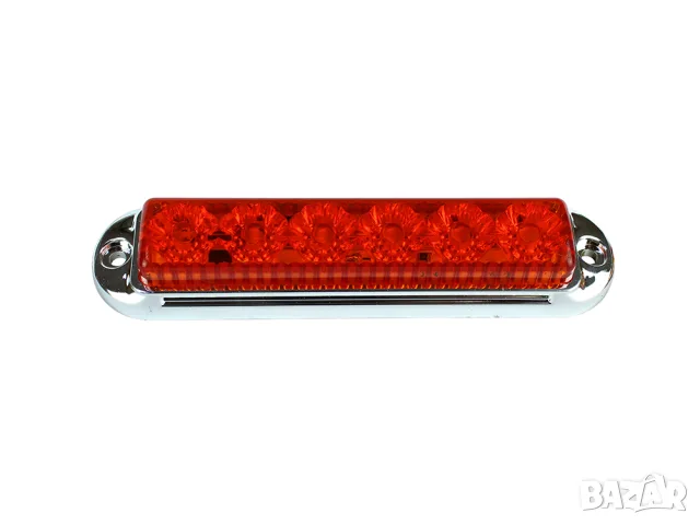 Мигащ LED габарит с хромирана рамка, снимка 2 - Аксесоари и консумативи - 55869175