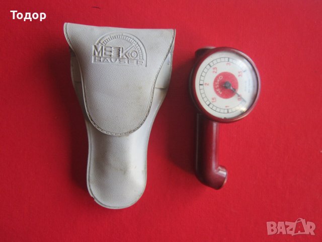 Невероятен манометър за гуми  Меско за Порше Мерцедес