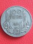 Сребърна монета 100 лева 1934 г Борис трети 40561, снимка 5