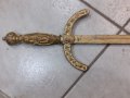 Стара красива шпага,рапира,сабя,острие,ятаган,меч, снимка 3