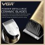 Нова Професионална Машинка за Подстригване VGR Турбо Мотор LED за мъже, снимка 3