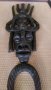 Африканска бронзова маска, снимка 4