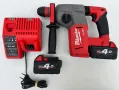 Milwaukee M18 CHX - Безчетков перфоратор 2x18V 4.0Ah, снимка 1