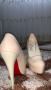 Розови обувки на ток-39номер, снимка 3