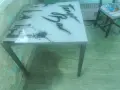 Трапезна стъклена маса , снимка 4