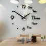  4246 Самозалепващ се стенен 3D часовник, снимка 12