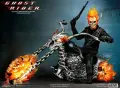 ХОТ ТОЙС ПРИЗРАЧЕНИЯТ ЕЗДАЧ С АДСКИЯ МОТОР - Hot Toys MMS133 - Ghost Rider With Hellcycle, Very rare, снимка 3