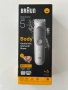 НОВ тример BRAUN 5805,за мъже, брада и тяло, неупотребяван, в гаранция, снимка 1