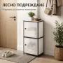 ️ Бял модулен шкаф ELEGANCE с 2 отделения, 37 x 39 x 73 см, снимка 4