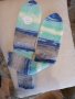 Ръчно плетени мъжки чорапи размер 43, снимка 1 - Мъжки чорапи - 39682261