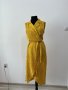 Жълта дамска рокля, снимка 10