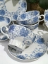Руски порцелан ЛФЗ двоен сет за чай , снимка 2