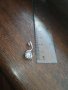 Сребърна висулка с камък цирконий, снимка 1 - Колиета, медальони, синджири - 29955829