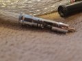 Hi-End 8AG кабел със сребърно покритие 16 нишки с RCA конектори, снимка 5