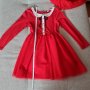 Червена рокличка , снимка 1 - Детски рокли и поли - 37605462