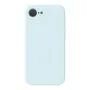Силиконов кейс bSmart Silicone Soft Cover, За iPhone 16e, Светлосин, снимка 2