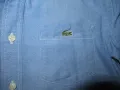 LACOSTE--ОРИГИНАЛНА ПАМУЧНА РИЗА--140 номер, снимка 3