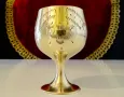 Английска бронзова чаша за ракия,шот. , снимка 1