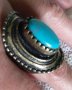 Уникален винтидж пръстен с Тюркоаз , снимка 3