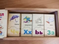 Дървена азбука пъзел+ математическа игра, снимка 4