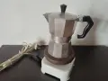 Българско котлонче 400W-1983г. с малка кафеварка., снимка 3