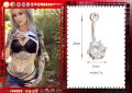 Пиърсинг обица за пъп piercing, снимка 10