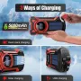 Многофункционално водоустойчиво USB Bluetooth соларно радио-зарядно с множество екстри, снимка 5